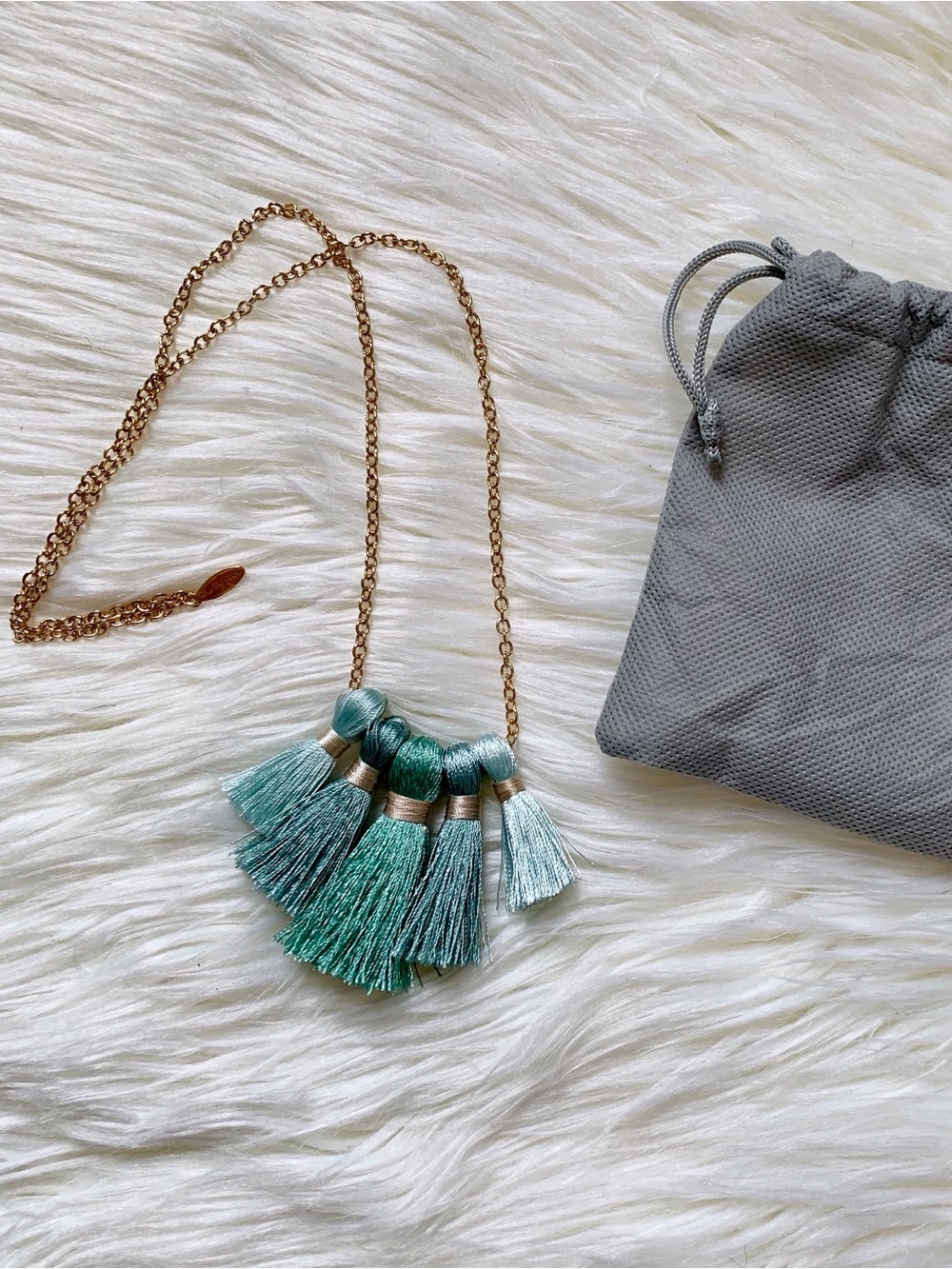Miss Ivy Pearl Necklace Tassel Necklace